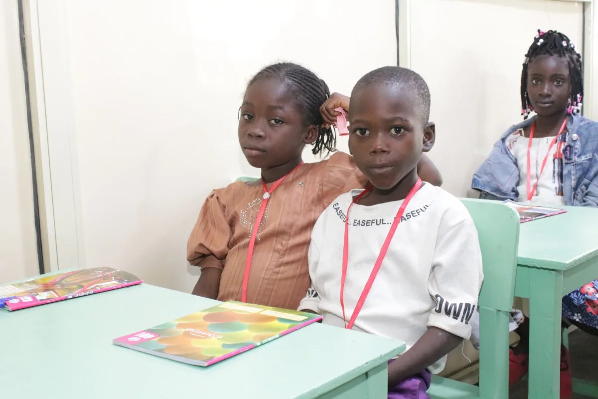 Dzuels foundation teachers and beneficiaries in an interactive session
