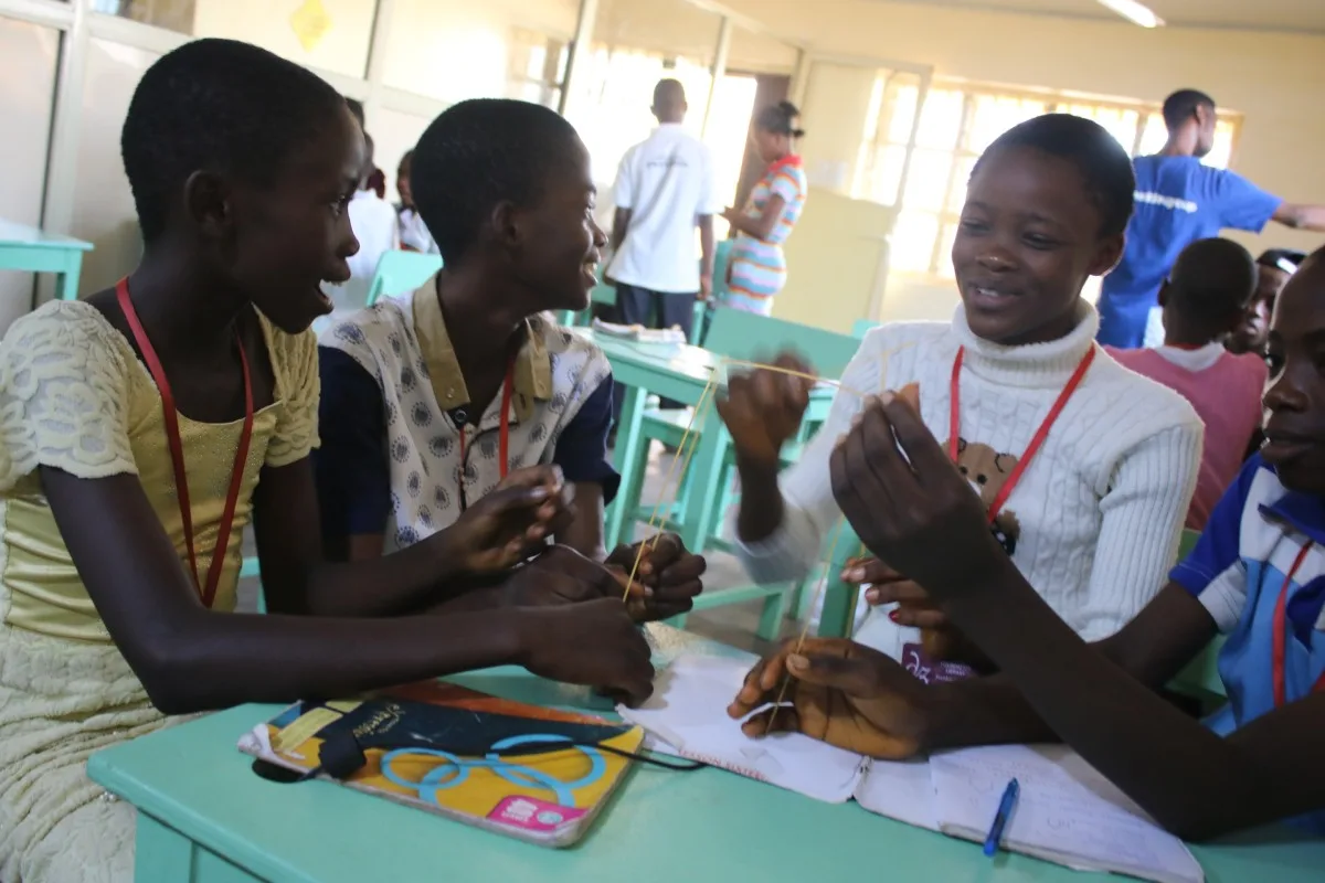 Dzuels Educational Foundation students in a classroom